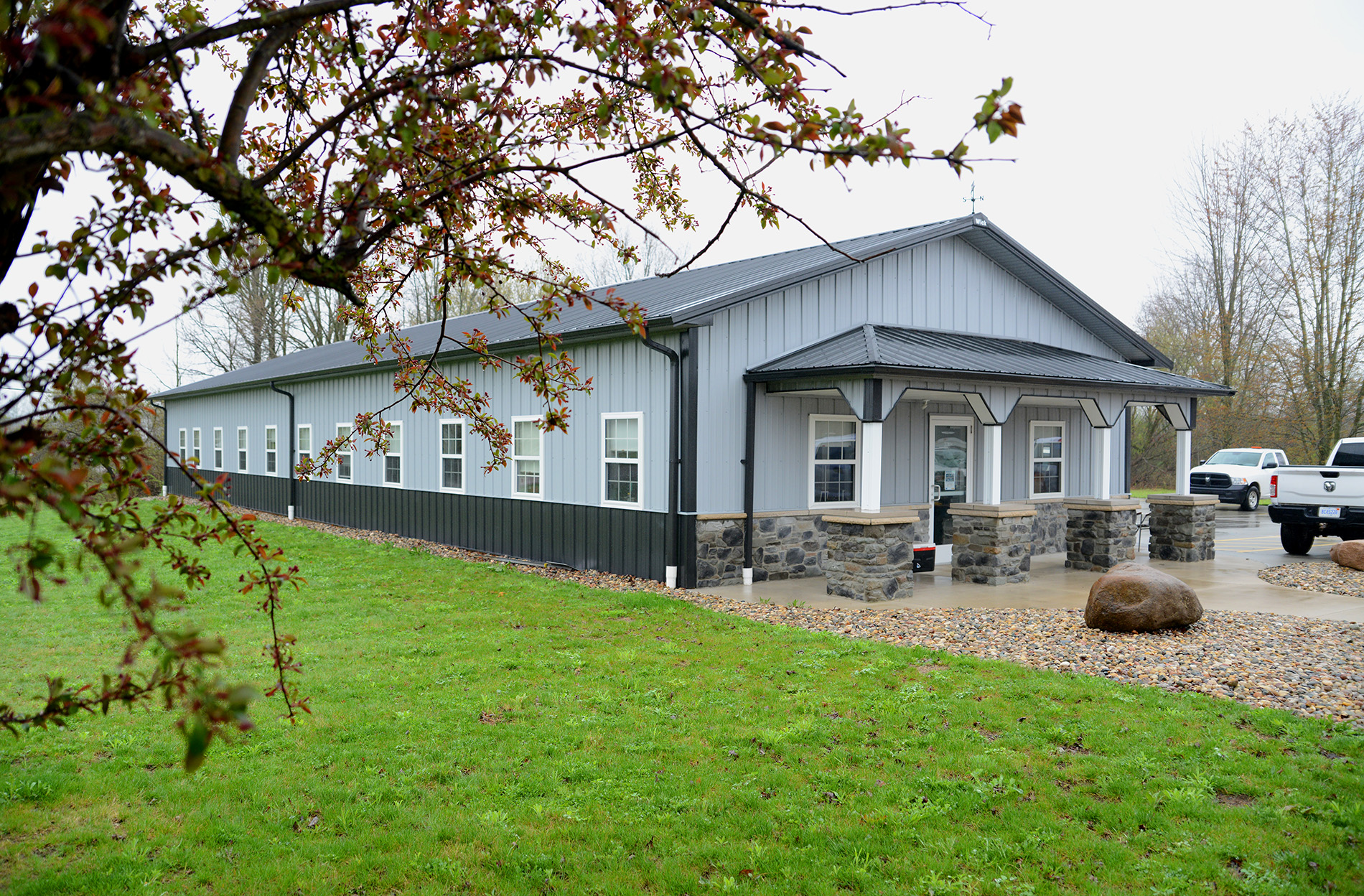 Commercial Pole Barn Building